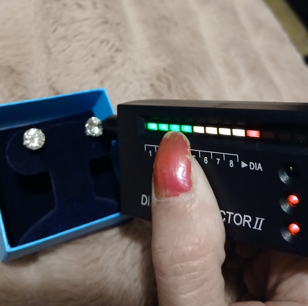 Genuine Diamond Earrings